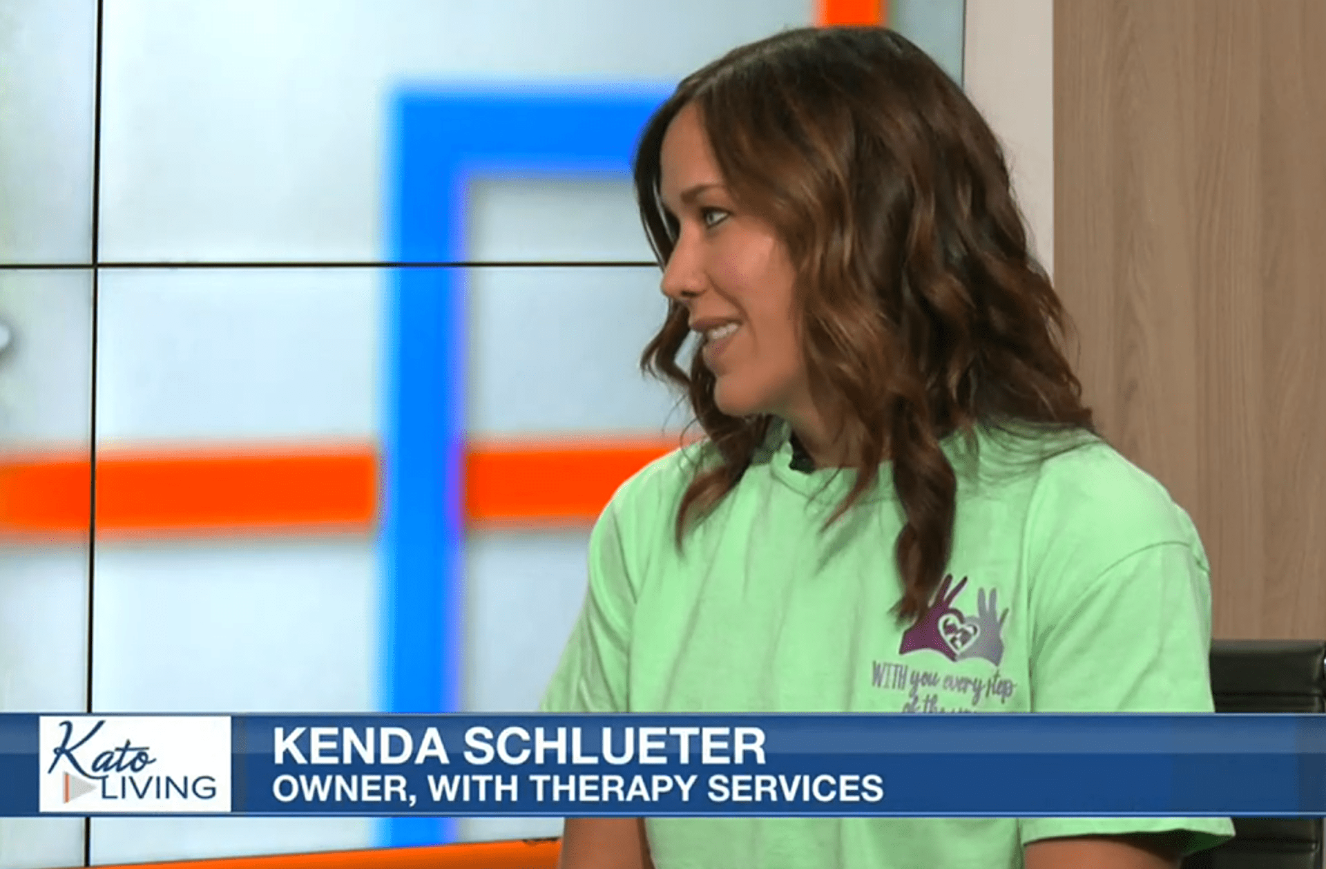 Kenda Schlueter on KEYC's Kato Living shares the importance of having your kiddo on a schedule.